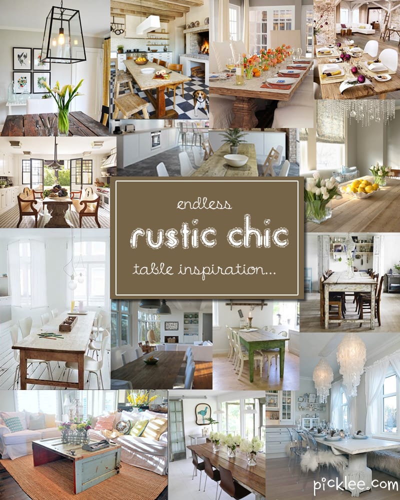 Rustic Chic Decorating Ideas