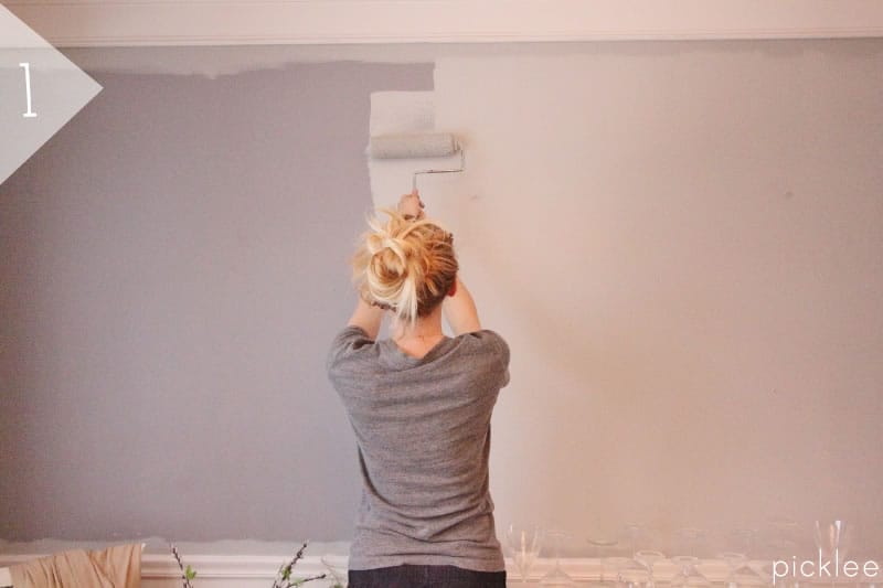 How to Paint Simple Wall Stripes [DIY] | Picklee
