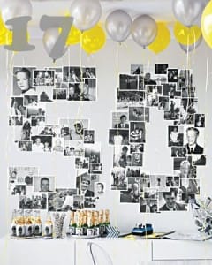 celebration tribute photo wall 17