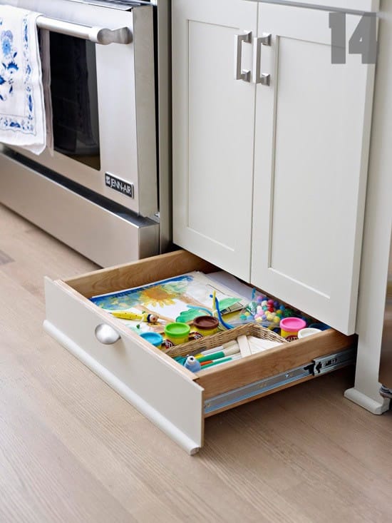 drawer in cabinet kickboard 14