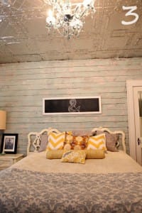 cottage headboard rustic chic