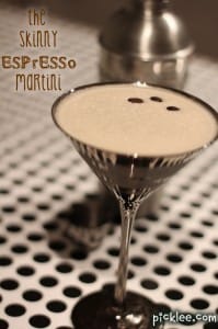 the skinny espresso martini low calorie