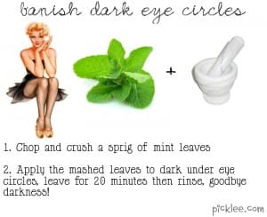 banish dark eye circles
