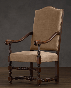 restoration hardware french chair