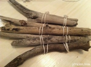 weave driftwood fish tail