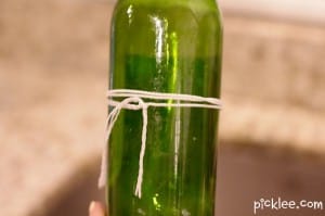 how to cute wine bottle 2