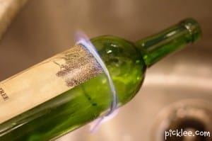how to cute wine bottle 3