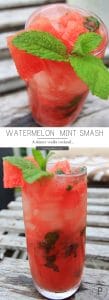 watermelon mint mojito skinny cocktail