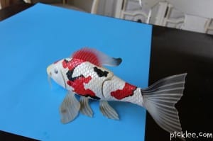 fish stamp painting diy5