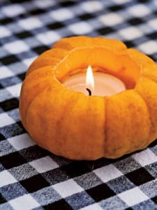 pumpkin votive