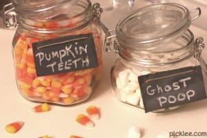 Pumpkin teeth ghost poop2