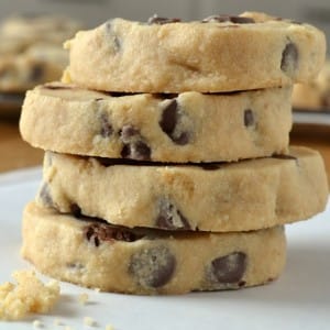chocolate chip short bread cookies