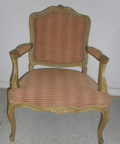 louis xv fruitwood chair before