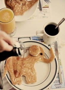 elephant pancakes