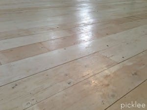 plywood floor wide plank farmhouse floor