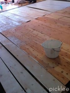 wide plank plywood floor white wash2