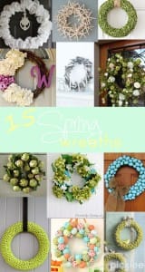 15 diy spring wreaths