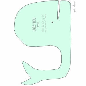 whale pillow template diy2