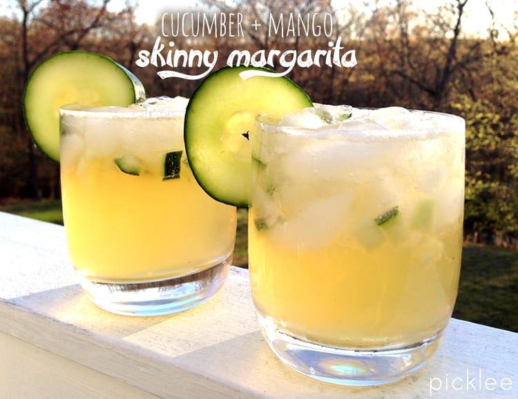 cucumber mango skinny margarita