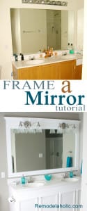 framing a large bathroom mirror1