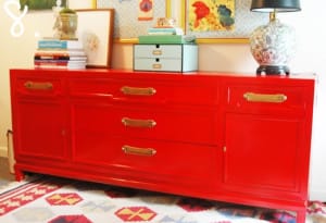red lacquer cabinet 8