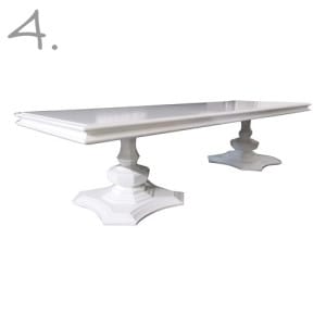 white lacquer dining table 4