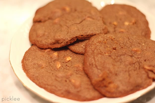 chocolate peanut butter chip cookies 2