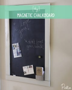 diy sheet metal magnetic chalkboard5