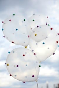 pom pom balloons