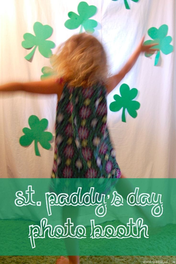 st paddys day photo booth
