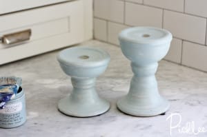 diy crackle paint candle holders3