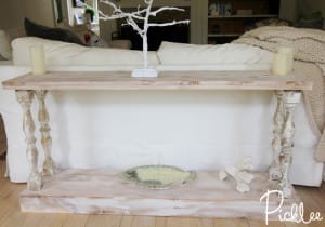 diy reclaimed french sofa table