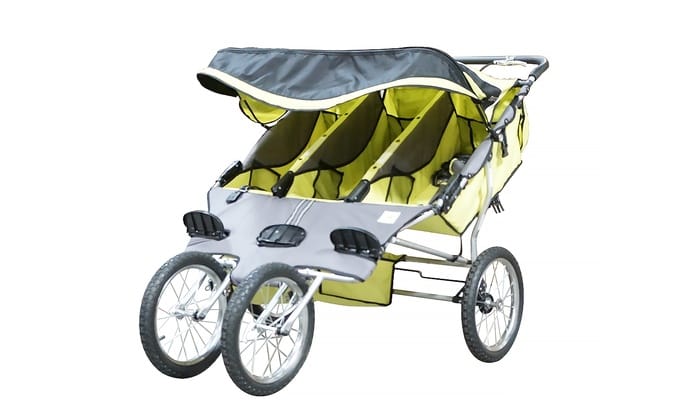 bebe love triple stroller