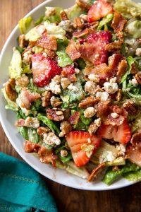 strawberry bacon salad recipe
