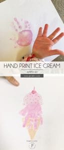 hand print ice cream cone toddler crafts1