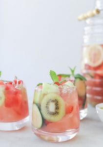 Watermelon Honeydew Sangria Recipe sugarandcharm 4