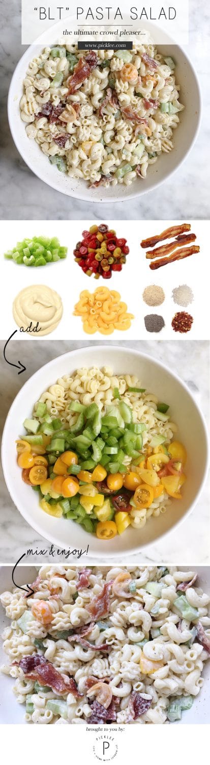 blt simple best pasta salad recipe
