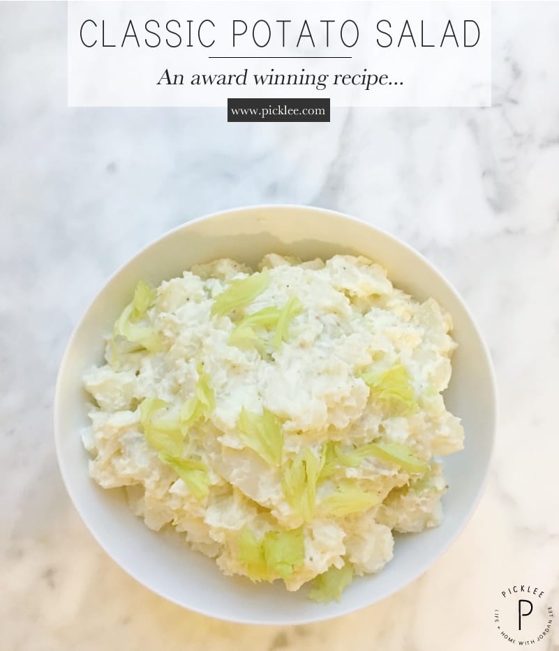classic potato salad recipe award winning